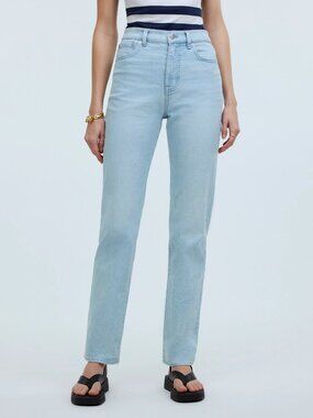Madewell 90's Straight Jean Ward Wash (light wash) Size 32